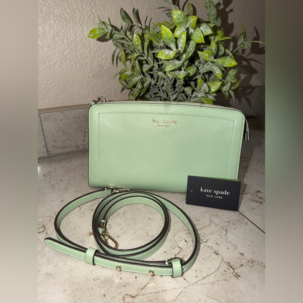 Kate Spade Light Green Crossbody Bag